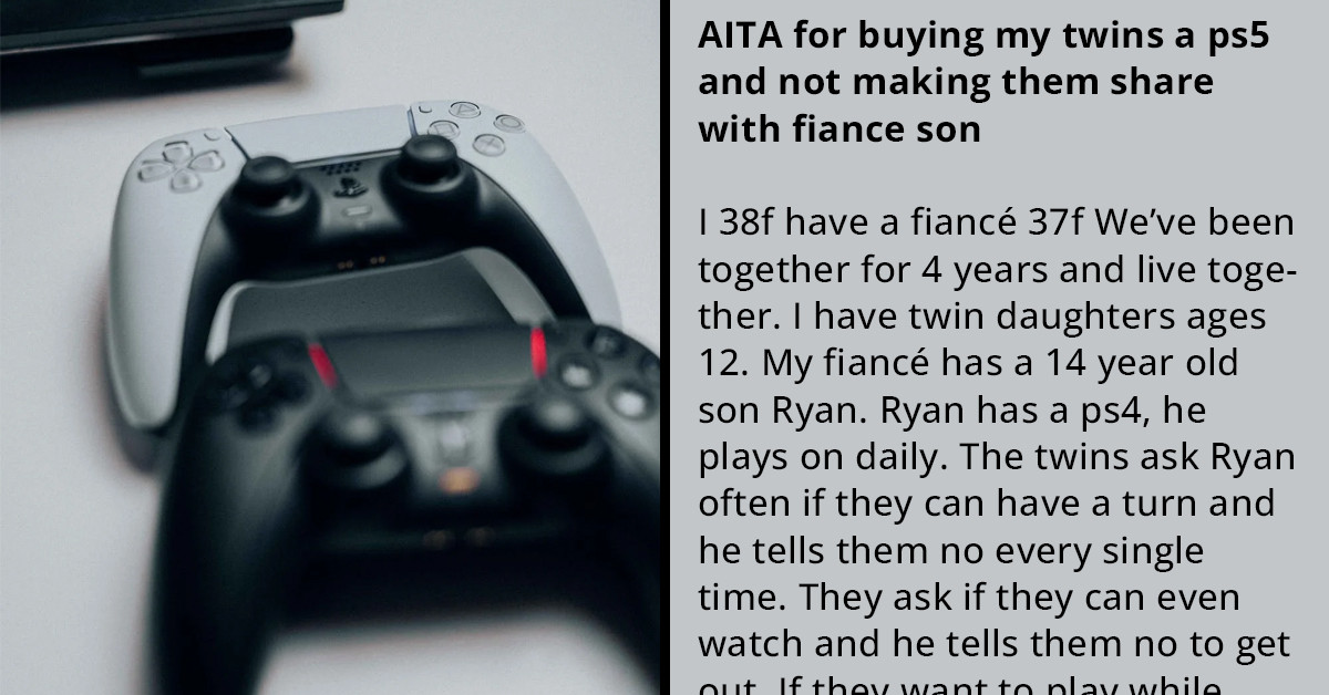 Redditor's Kids Won't Share Their PS5 With Their Step-Brother Because He Didn't Share His PS4, His Wife Throws A Tantrum