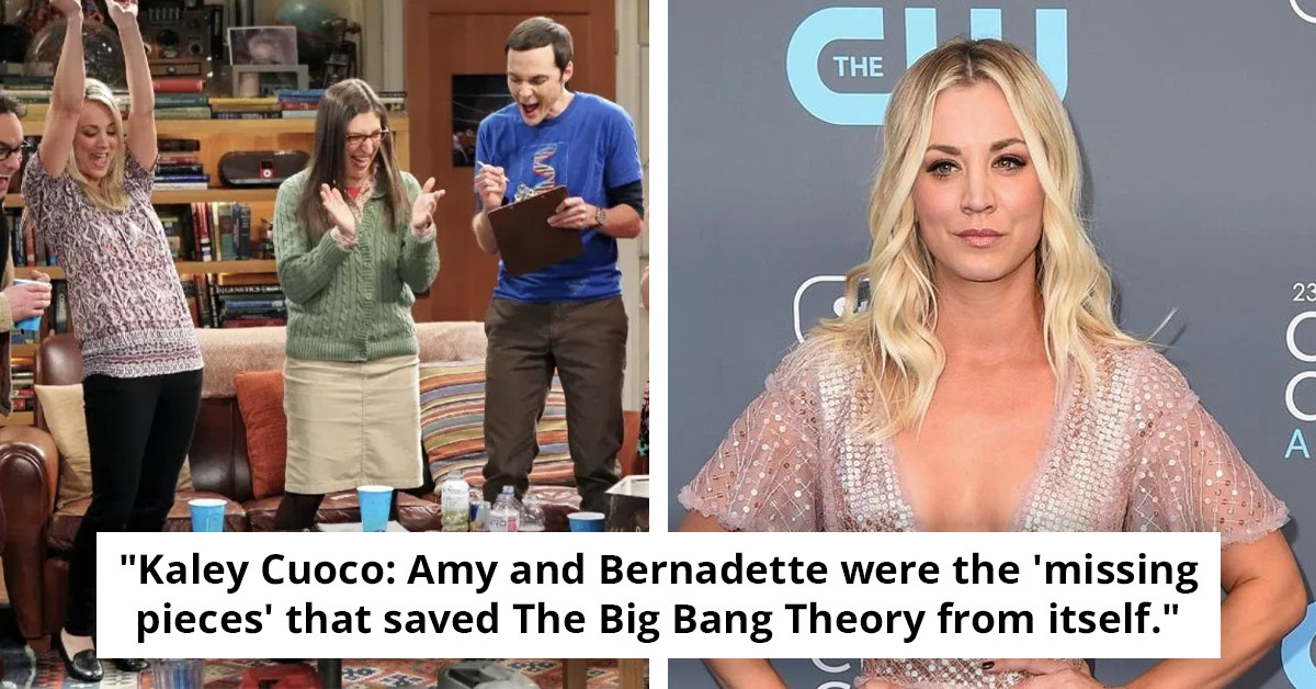 Kaley Cuoco shares insights on the 'tension' that arose as The Big Bang Theory gained popularity.