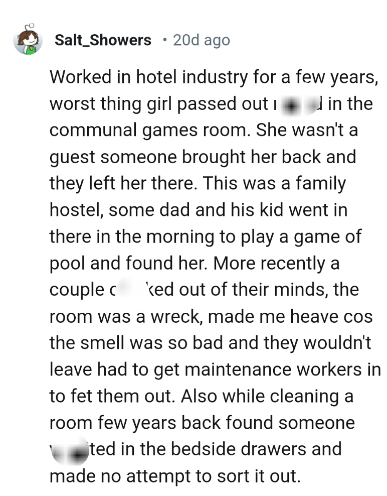 7. This was a family hostel