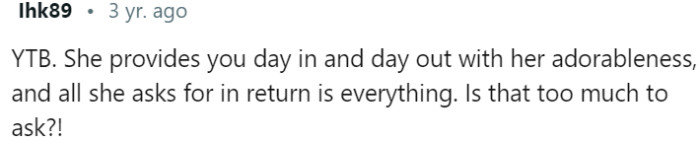 Unconditional Adorableness