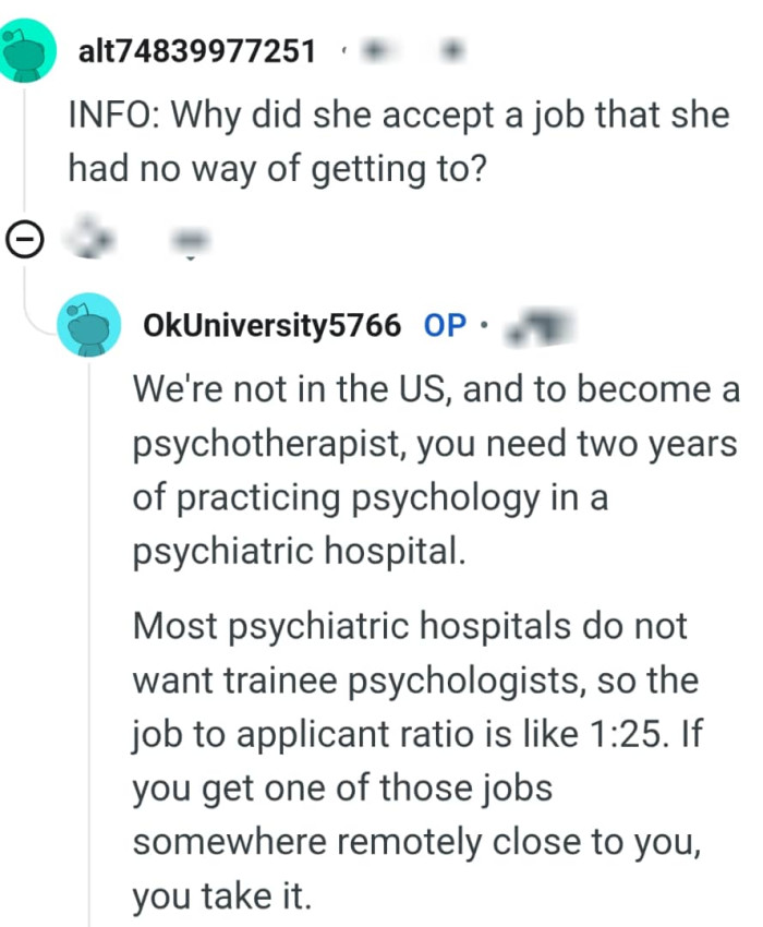 The OP's not in the US