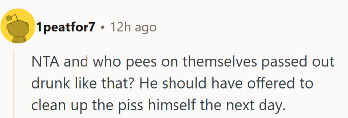 Apparently adulthood comes with one simple rule: if you make it, you mop it.