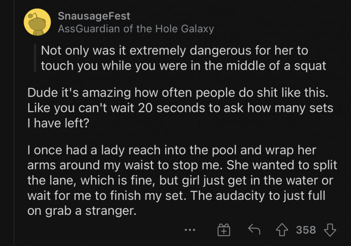 People are so impatient and can't even wait for a short while.