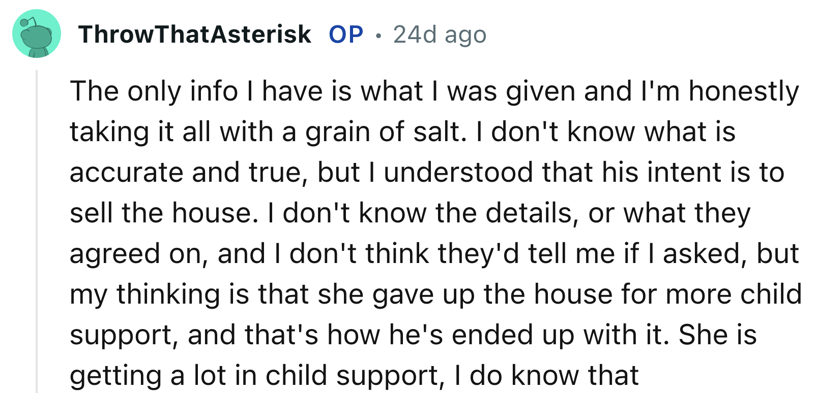 Taking It All with a Grain of Salt