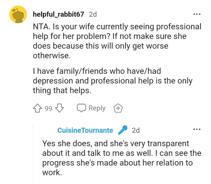 Professional help is the only thing that helps