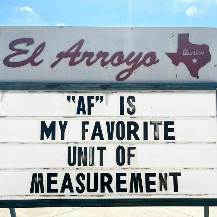 5. What's your favorite unit of measurement?