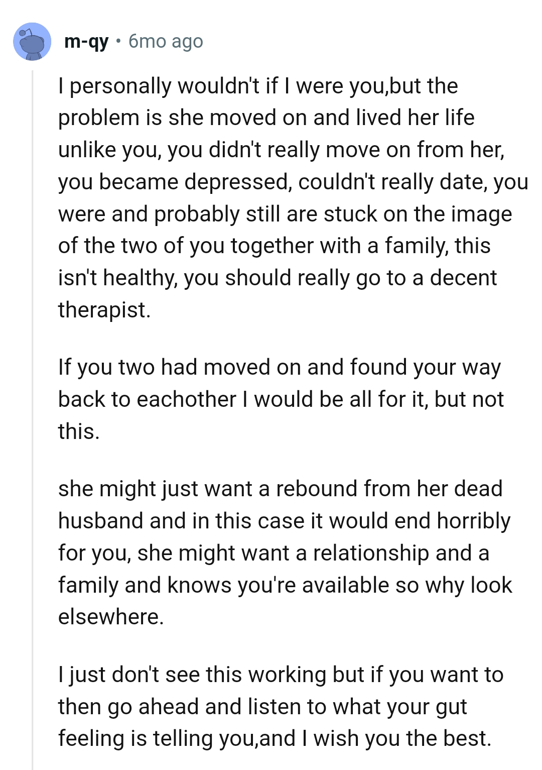 Both of them should go see a decent therapist