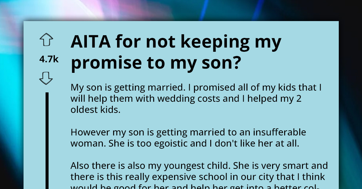 Man Goes Back On His Promise Of Contributing For His Son's Wedding, Gives The Most Ridiculous Reason For His Decision