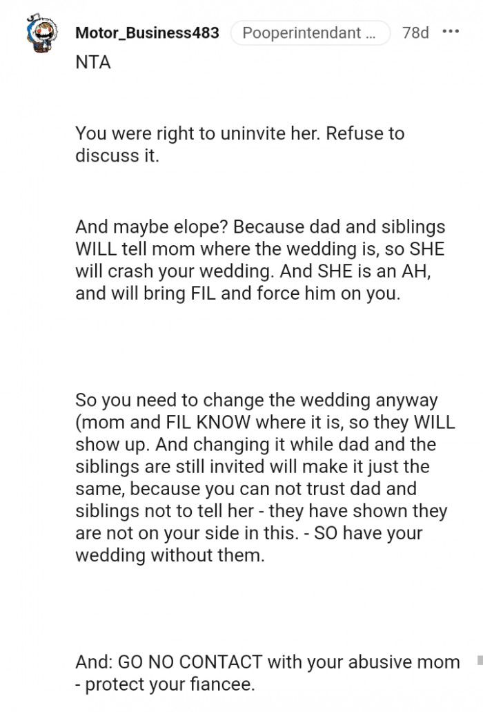 You Need to Change the Wedding Anyway