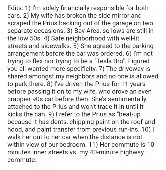 The OP added these edits for more clarification