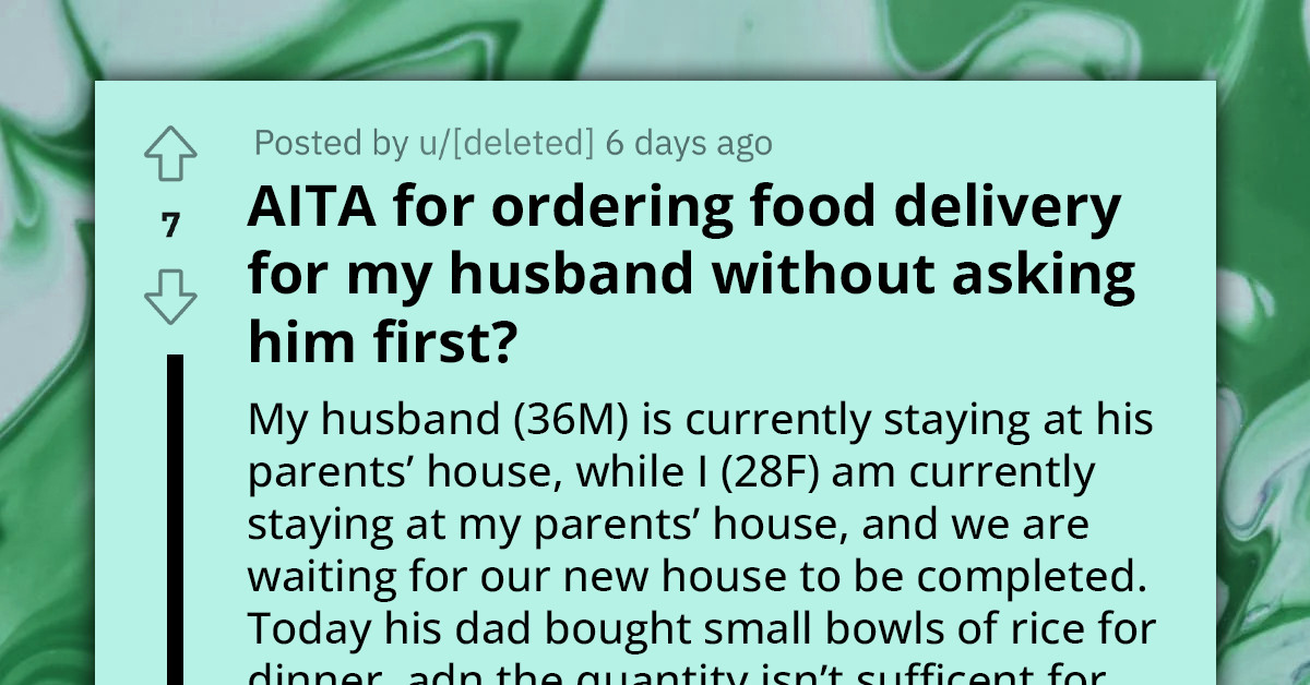 Man Refuses Food Delivery From His Wife; The Incident Reveals Deeper Issues In Their Marriage