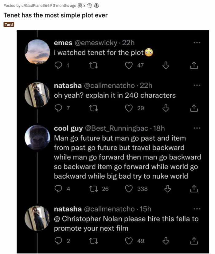 35. The only synopsis we need