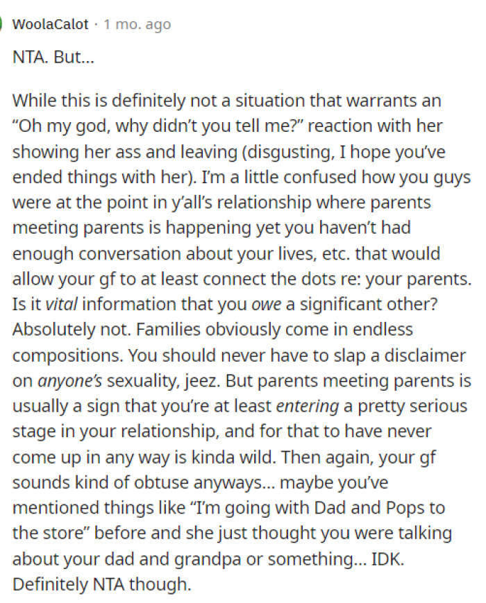 This person said it best because they put things into perspective and provided a little more insight into how they are reacting and thinking about this situation.