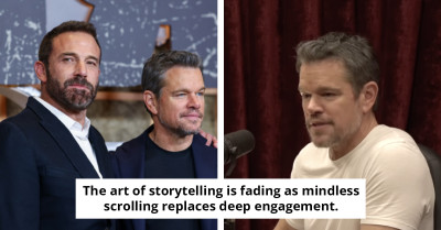 Matt Damon highlights a key distinction in Netflix films and subtly critiques the audience.