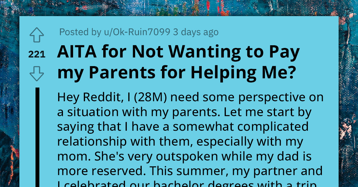 Man Doesn't Pay Parents After They Unexpectedly Ask Money For Volunteering To Water His Plants, Gets Called Cheap AH