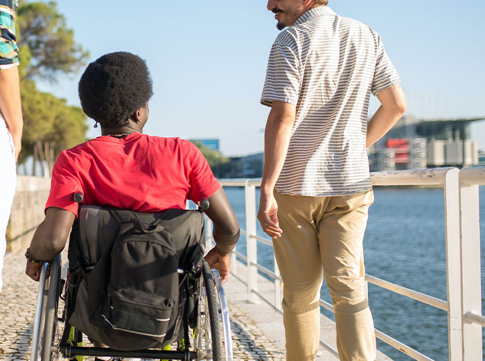 Employee uses disabled person's debit card and gets arrested.