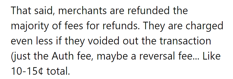 Refunds: the fee fighters! Voiding transactions for a fee-free spree!