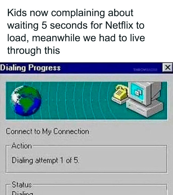 2. Think about this the next time you want to complain about your