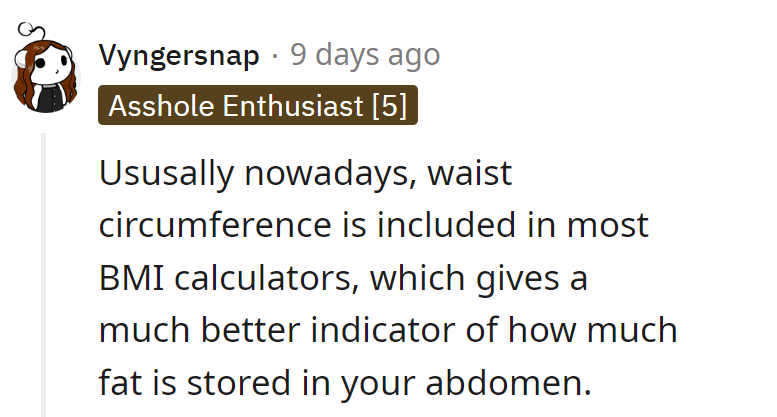 New rule: Measure the waist, not the weight. It's the real skinny!