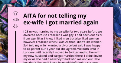 Man Faces Backlash For Not Informing Ex-Wife About His Wedding And Relocation To Switzerland