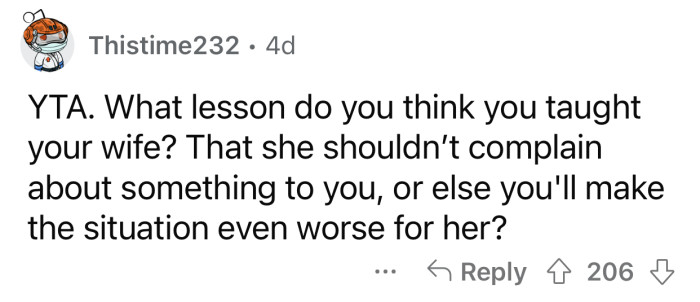That's one lesson she probably learned that day.