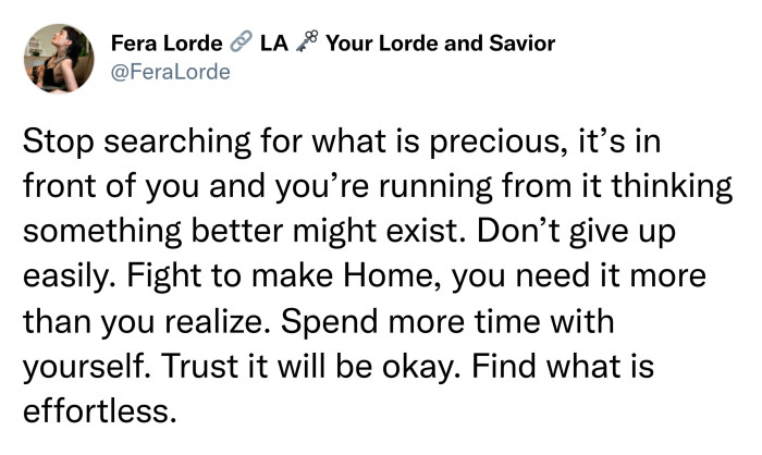 18. Spend more time with yourself