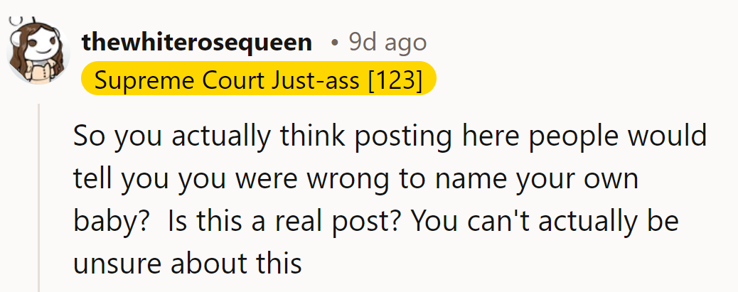 Seeking validation on baby names? Trusting instincts over online opinions is key!