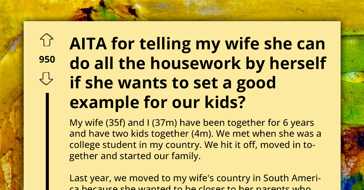 Husband Insists On Getting House Help While Wife Refuses, Tells Her She Can Do All The Housework By Herself