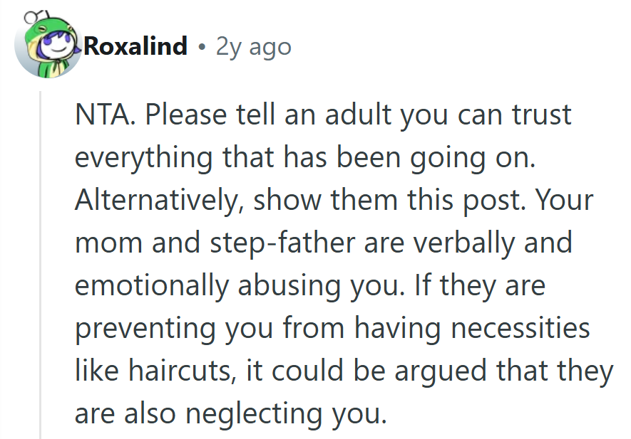 Sometimes It Takes an Outside Voice to Remind a Kid That Love Isn’t Supposed to Sound Like Constant Guilt.