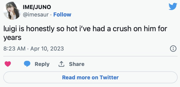 The love didn't start today