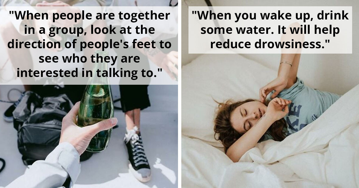 20 "Cheat Codes" For The Human Body You Probably Never Knew You Needed