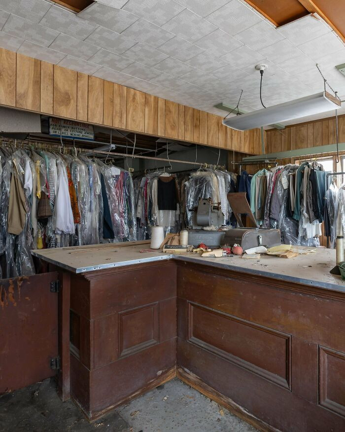 "Abandoned Dry Cleaners"