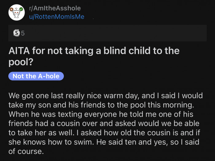 Here's the original post by Reddit user u/RottenMomIsMe: