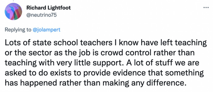 9. They are too busy putting out unnecessary fires and have little time left to actually impart knowledge.