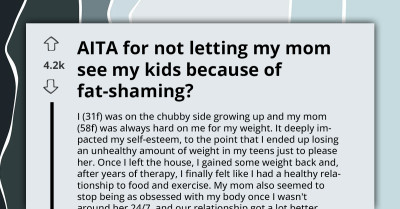 Grandma Gets Banned from Seeing Grandkids After Calling 9 Y.O. 'Too Fat' For Ice Cream