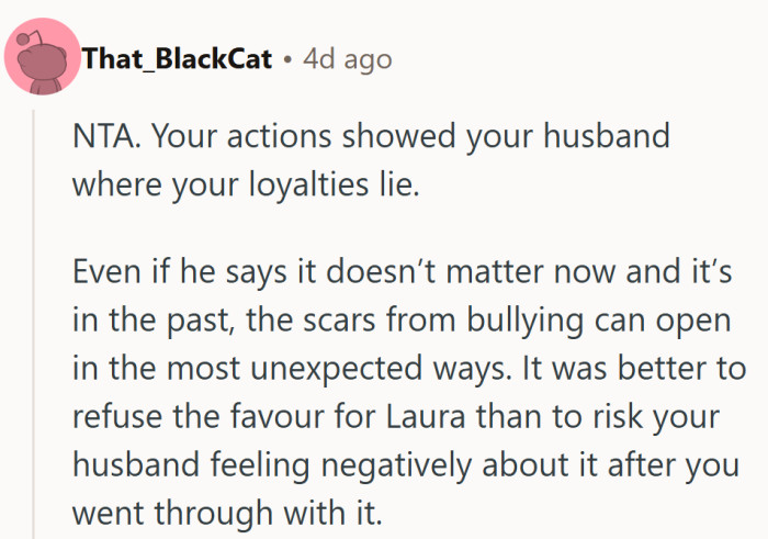 Loyalty check passed with flying colors—no makeup palette required.