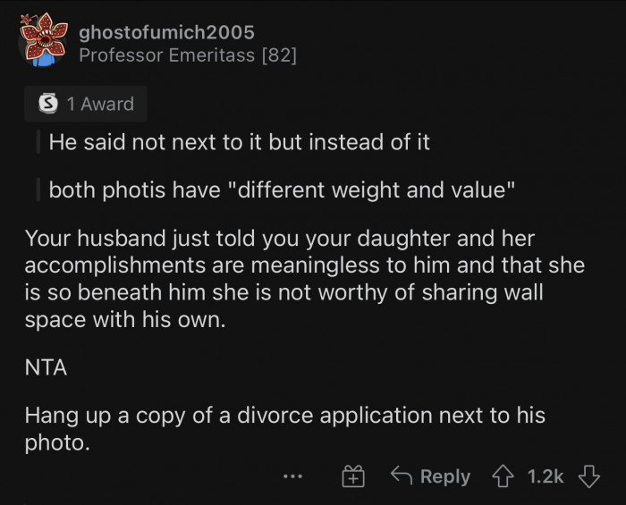 What an absolutely ridiculous thing to say out loud.