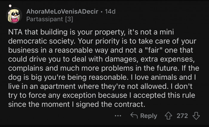 Prioritizing taking care of your business is completely fair.