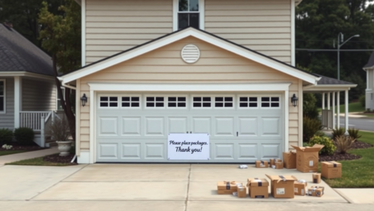 Resident Puts Up Sign To Redirect Delivery Drivers - AITA For Being A Karen