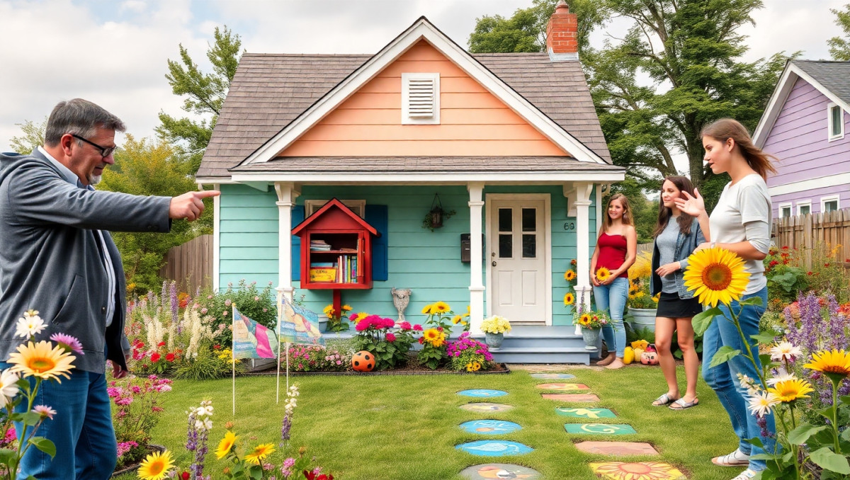 Neighbor Dispute: Should I Have Told My Neighbor to Grow Up Over My House Color?