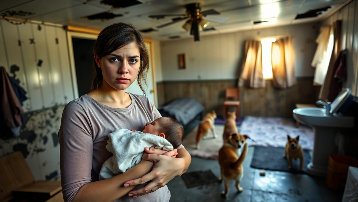 Should My MIL Consider Giving Up Her Partner's Baby for Adoption Due to Financial Struggles