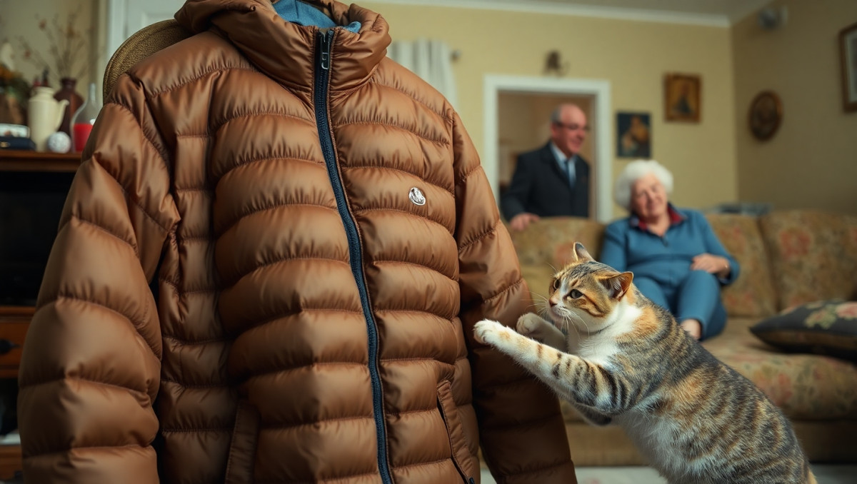 Friend Claims My Cat Scratched His Moncler Jacket: AITA for Refusing to Pay $1700?