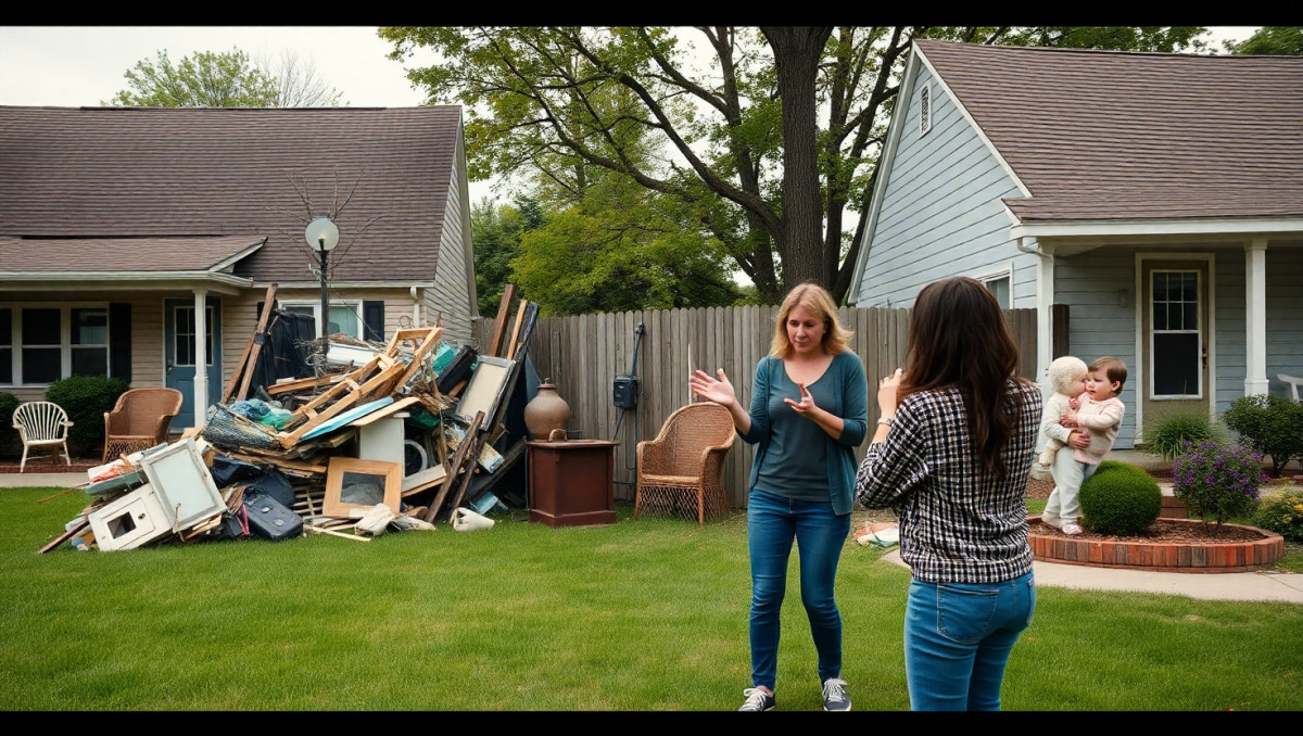 Neighbor Threatens Small Claims Court After Garbage Dispute - AITA for Calling Her A Karen?