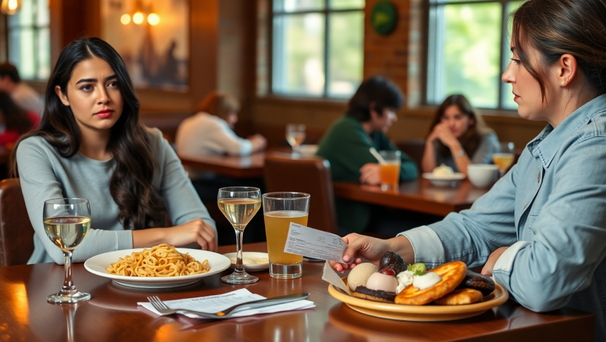 Friend Orders Extravagant Meal At Restaurant - AITA For Refusing To Split The Bill