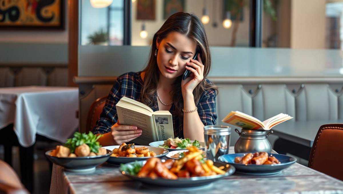 Is It Wrong to Dine Out Alone When Spouse Works Late?