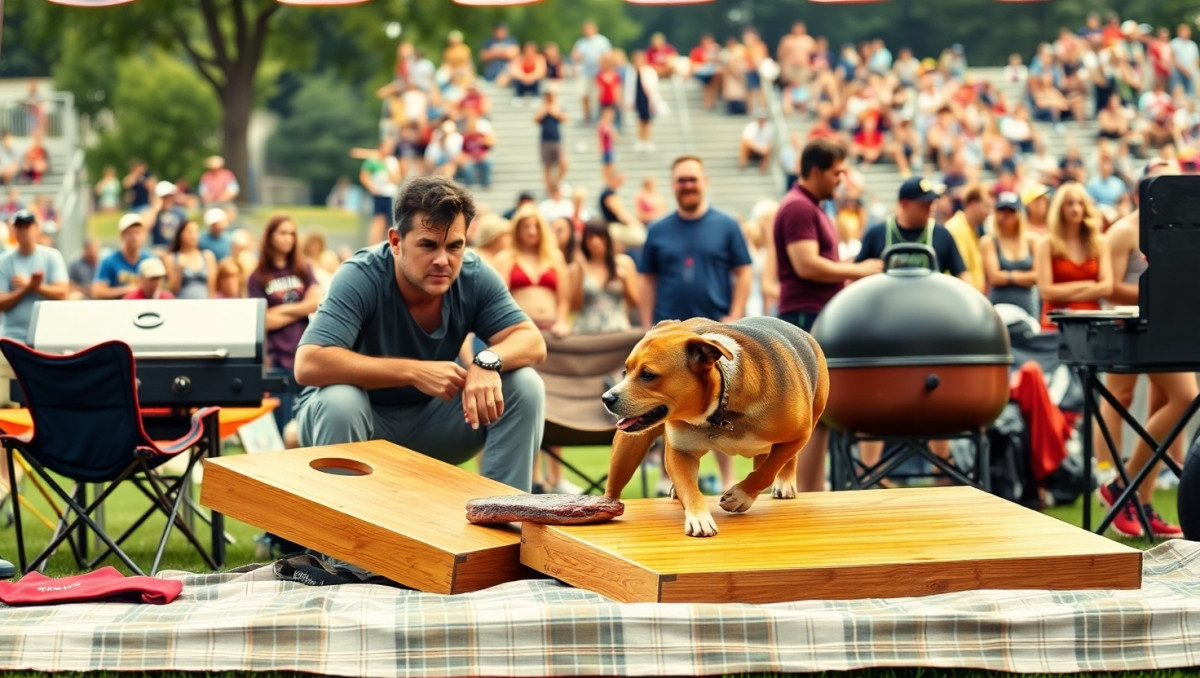AITA for Changing Tailgate Location to Avoid Acquaintance's Dog?
