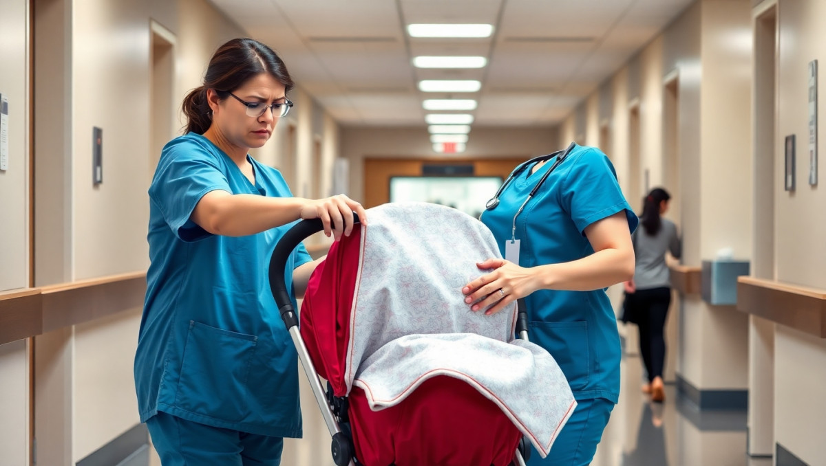 Mother Fumes After Hospital Worker Tries To Touch Sleeping Baby - AITA