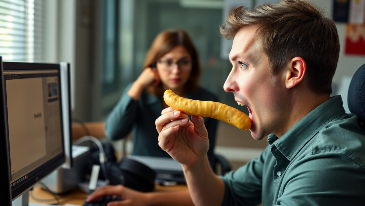 Eating Potatoes At Work: AITA For The Sexy Way I Enjoy Them