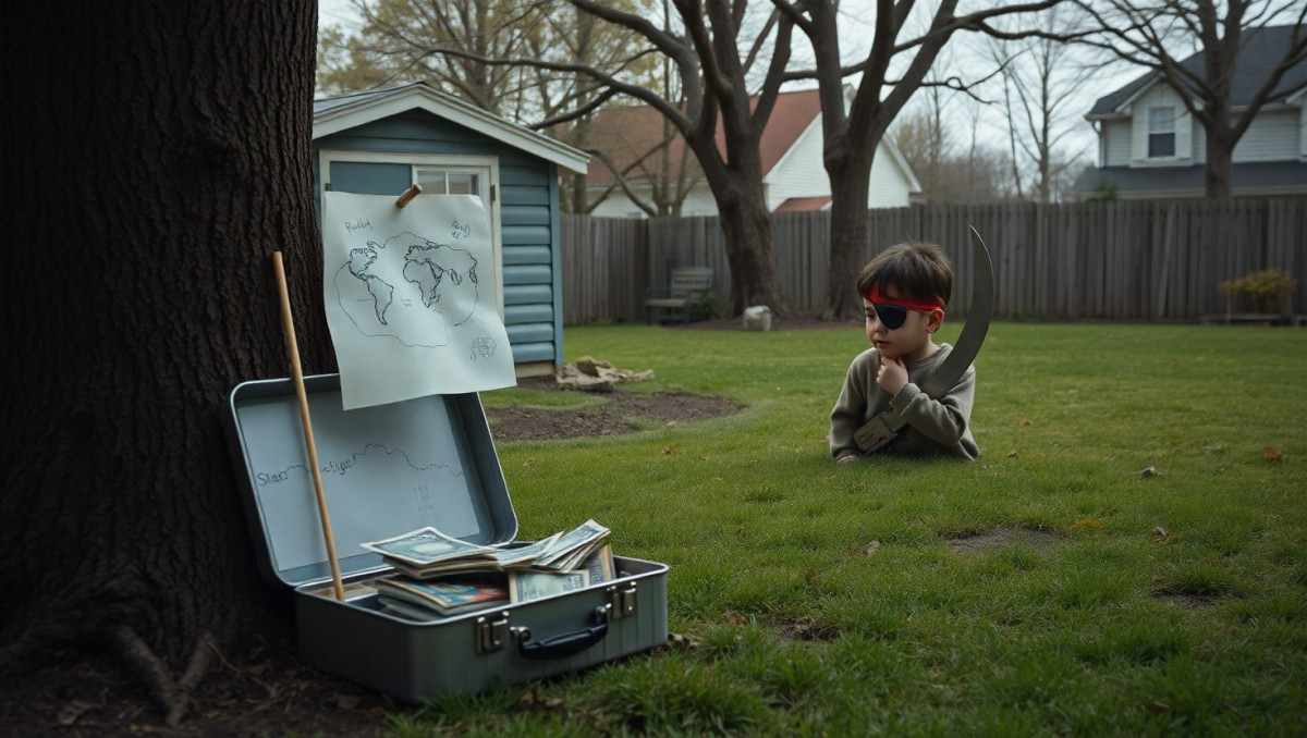 Neighbors' Kid Turns Yard Into Pirate Playground: Am I The Jerk For Setting Boundaries