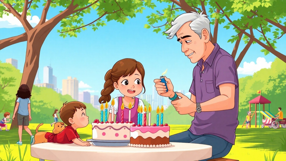 Am I The Jerk For Not Allowing Husband To Relight Daughter's Birthday Candles